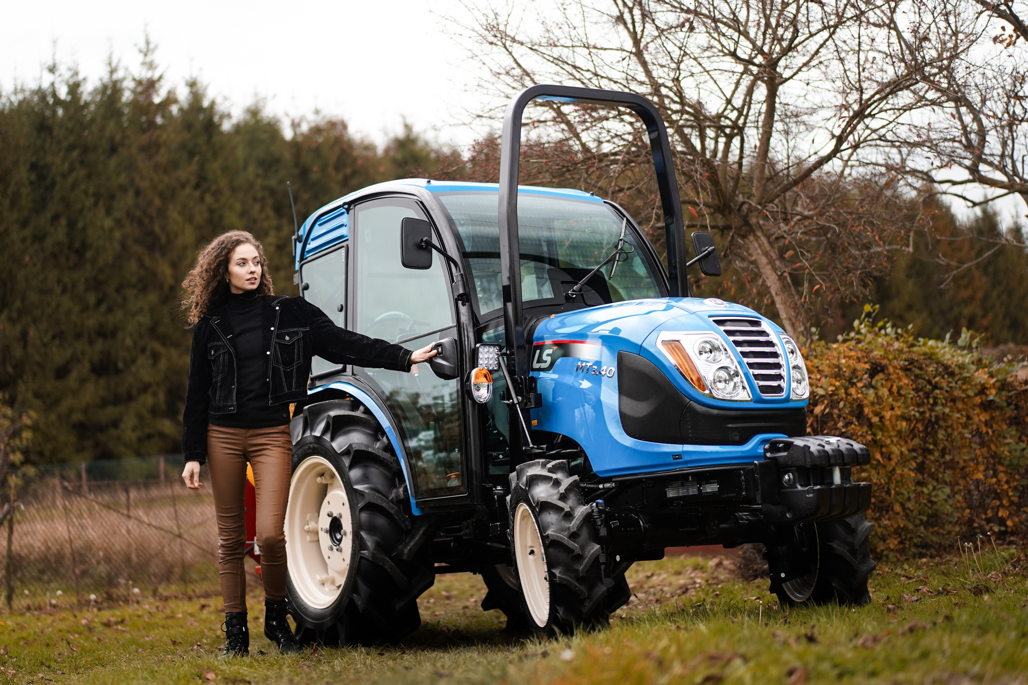 LS Tractor MT3.40 HST with cab