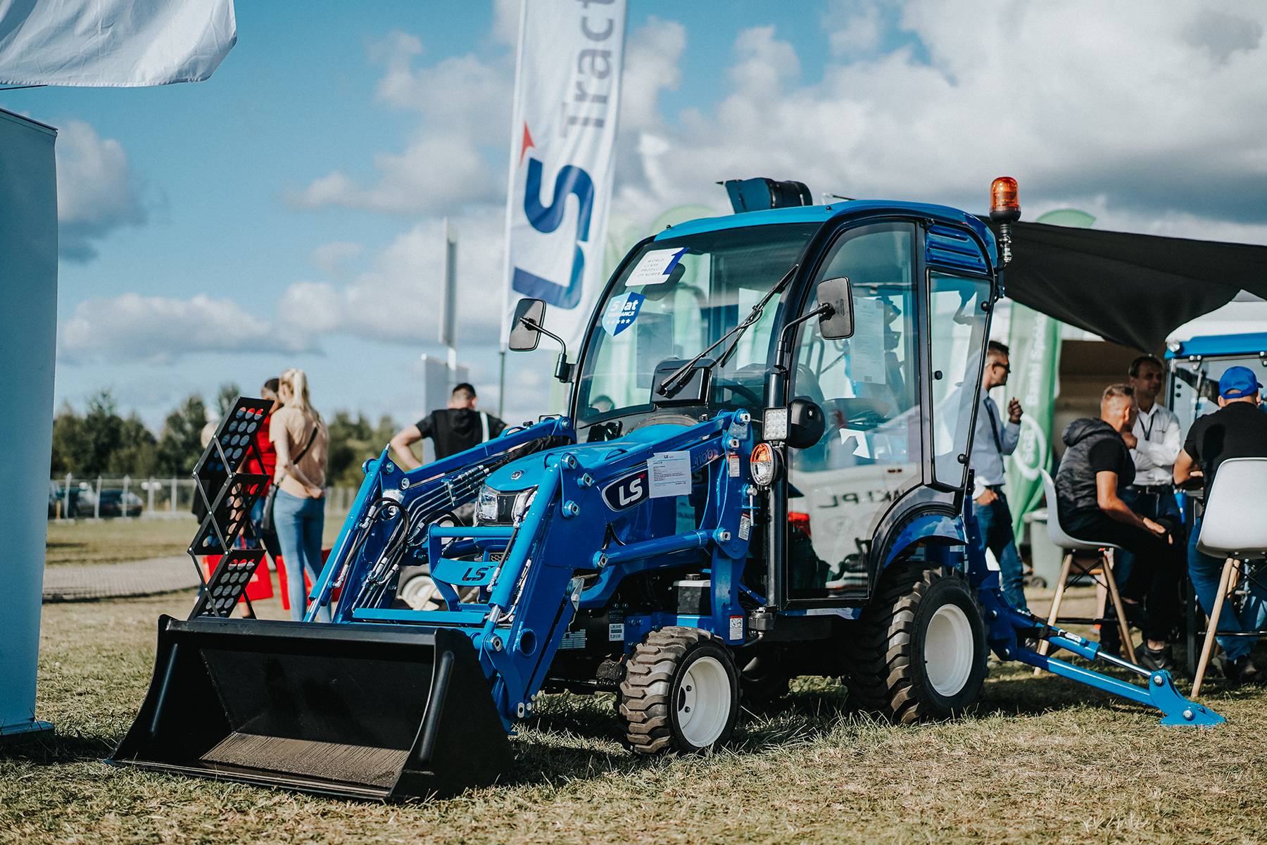 LS Tractor at Agro Show 2023