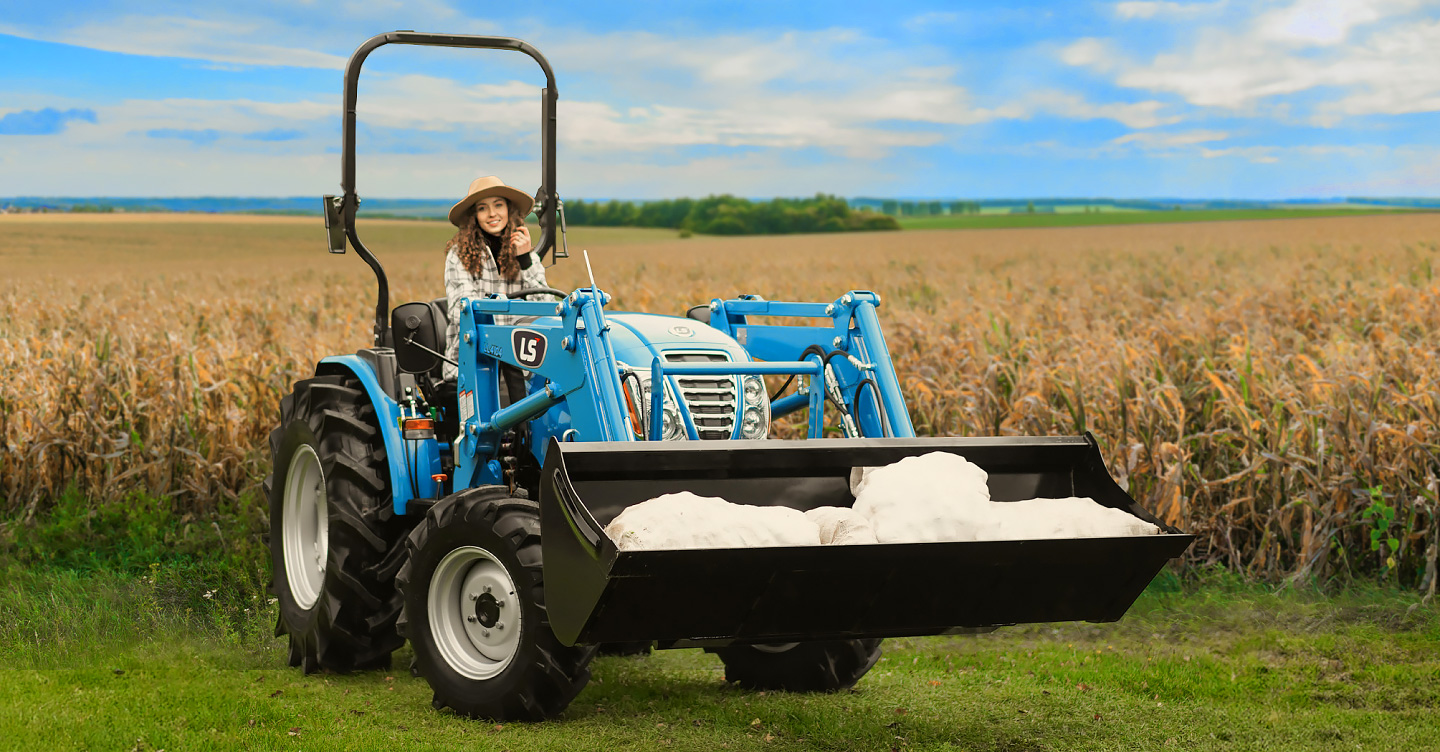 Multifunctional LS Tractor for companies!